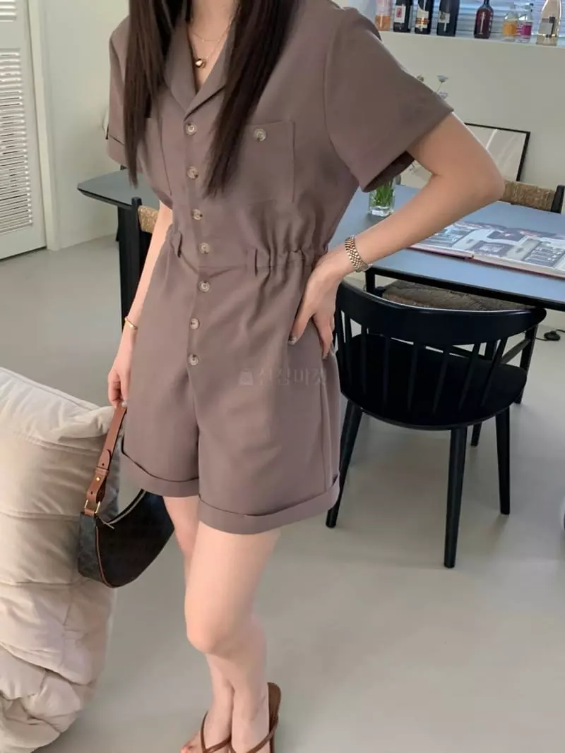 Proper - Korean Women Fashion - #restrostyle - Holly Jumpsuit - 6