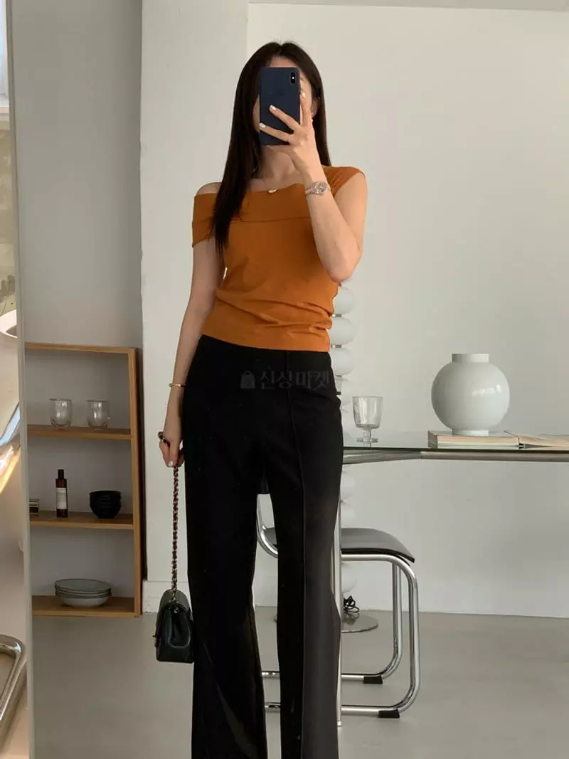 Proper - Korean Women Fashion - #restrostyle - Joy OB Pants - 4
