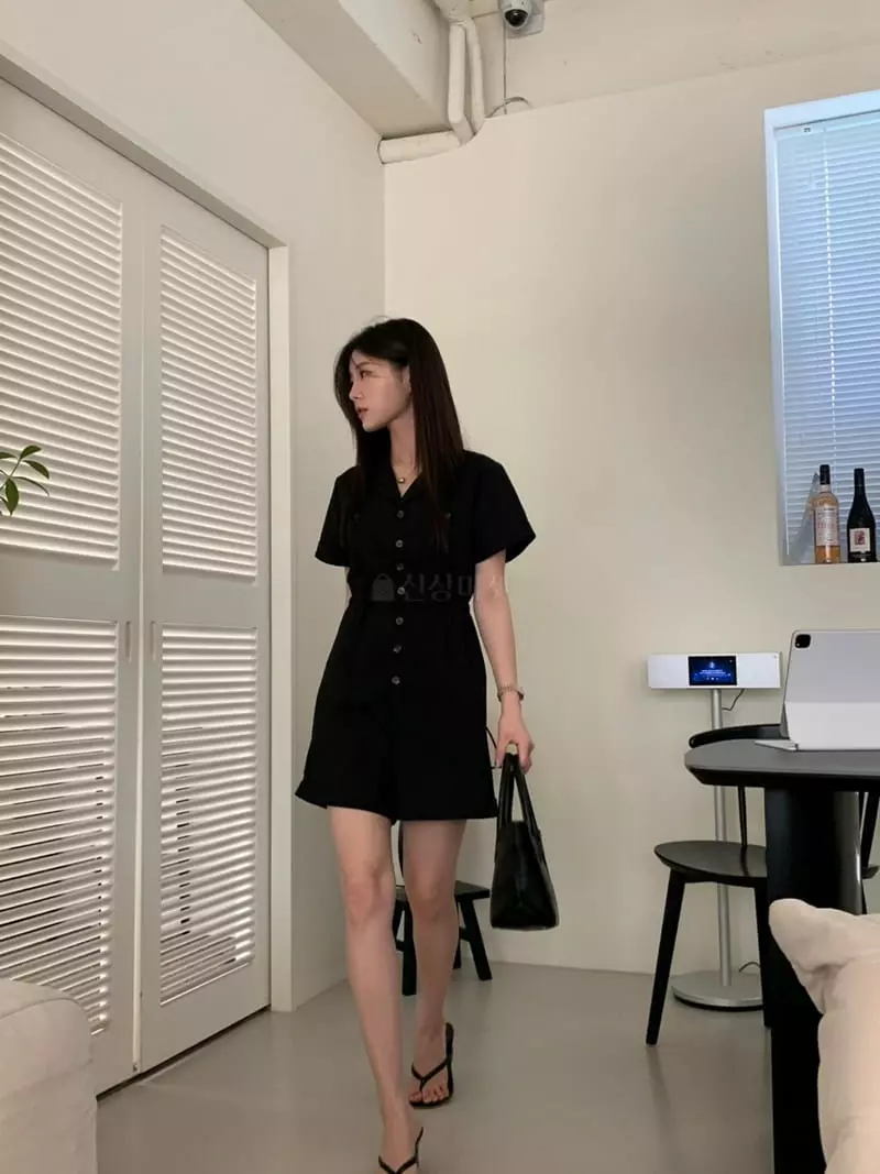 Proper - Korean Women Fashion - #shopsmall - Holly Jumpsuit - 8