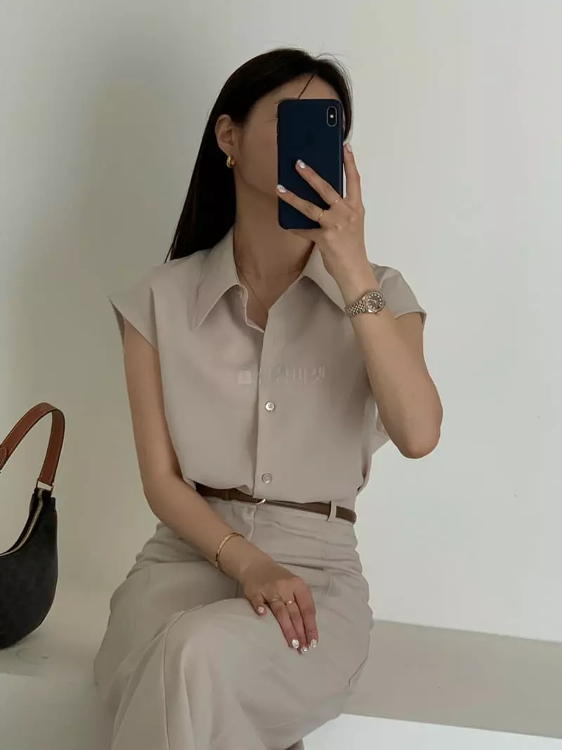 Proper - Korean Women Fashion - #shopsmall - Joel Blouse - 3