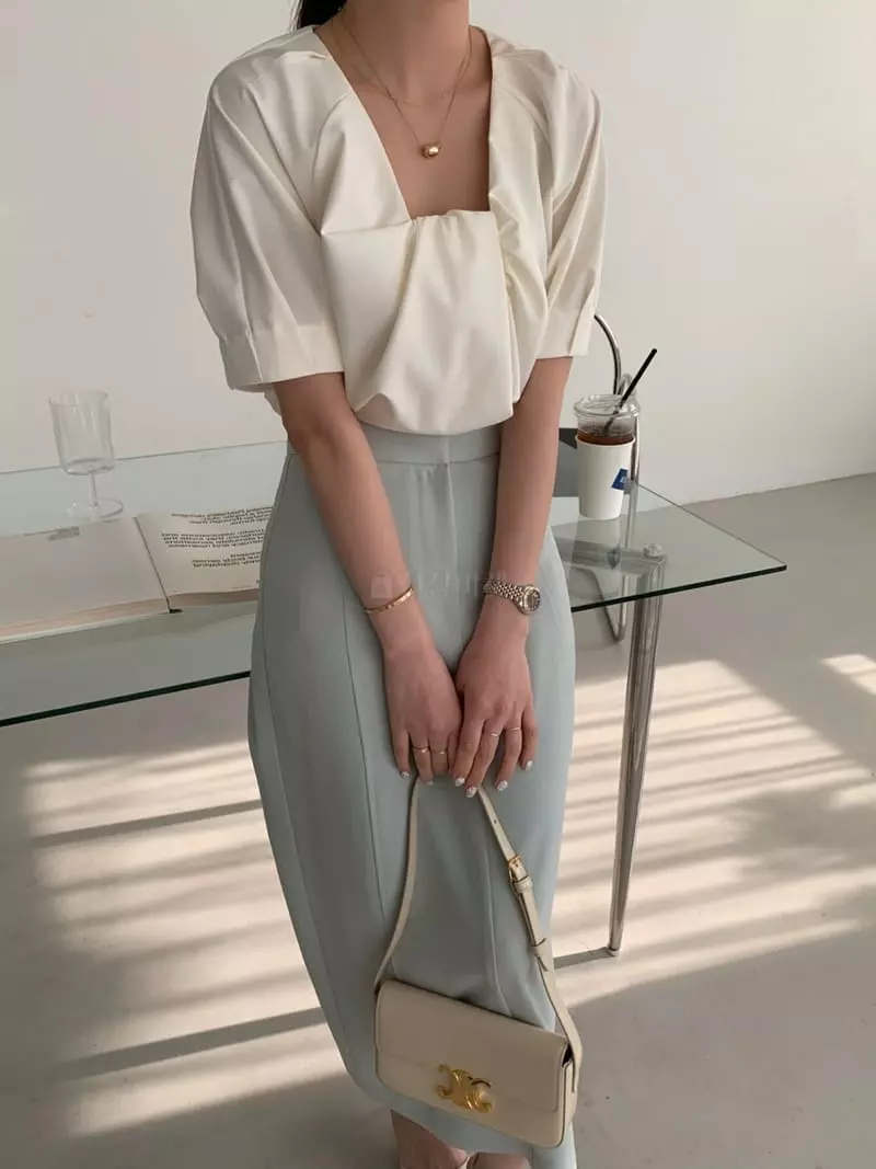 Proper - Korean Women Fashion - #shopsmall - Odelli Blouse - 2