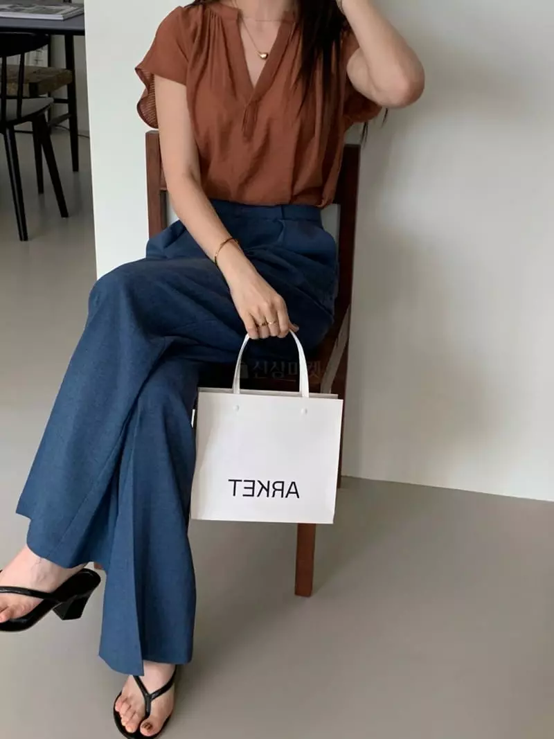 Proper - Korean Women Fashion - #vintagekidsstyle - Totz Pants - 3