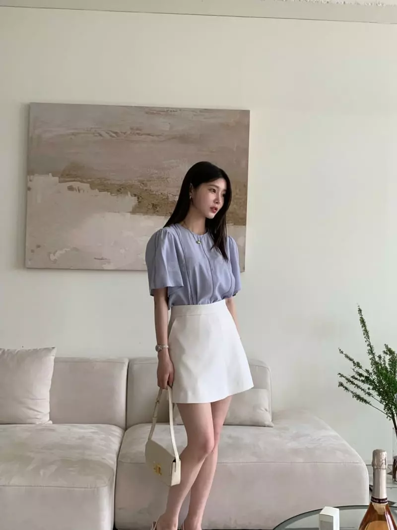 Proper - Korean Women Fashion - #momslook - Liben Blouse - 4