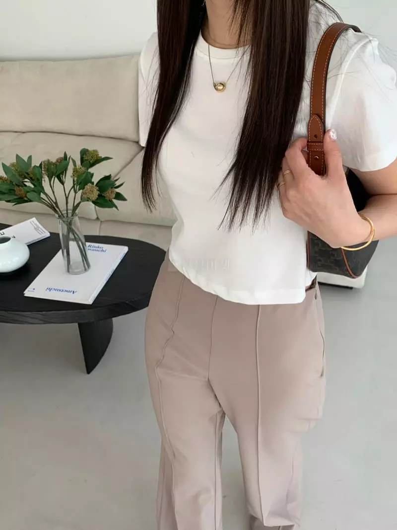 Proper - Korean Women Fashion - #womensfashion - Ewver Crop Tee - 11