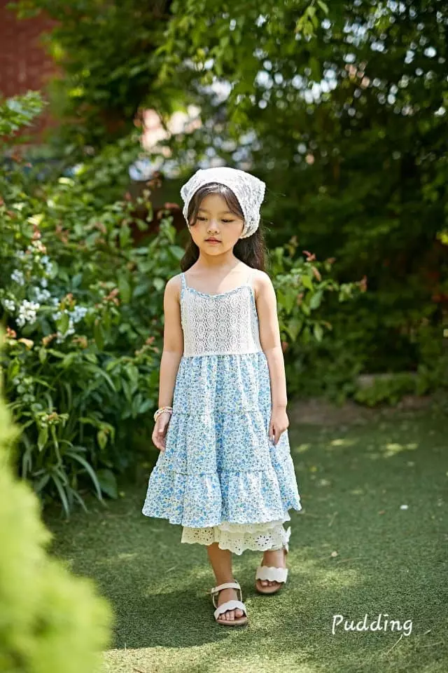 Pudding - Korean Children Fashion - #minifashionista - String One-piece - 12