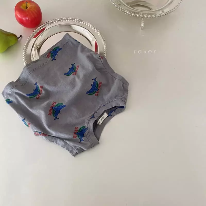 Raker - Korean Children Fashion - #childofig - Shark Sleeveless - 3