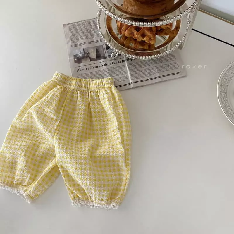 Raker - Korean Children Fashion - #discoveringself - Lulu Lace Cropped Pants - 3