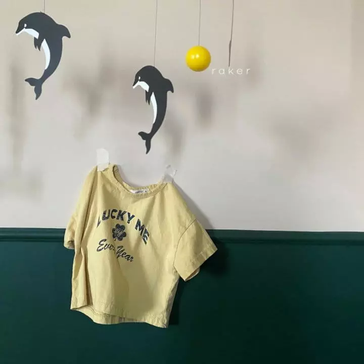 Raker - Korean Children Fashion - #kidsstore - Clova Tee - 5