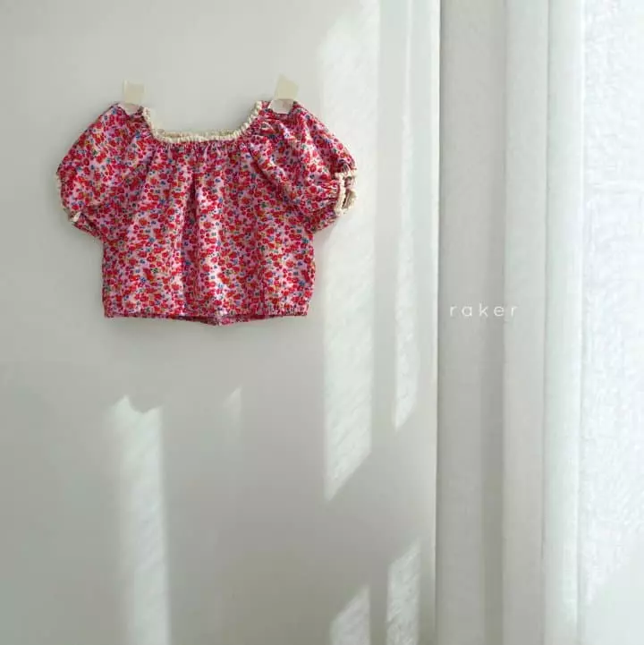 Raker - Korean Children Fashion - #littlefashionista - Garden Blouse - 3