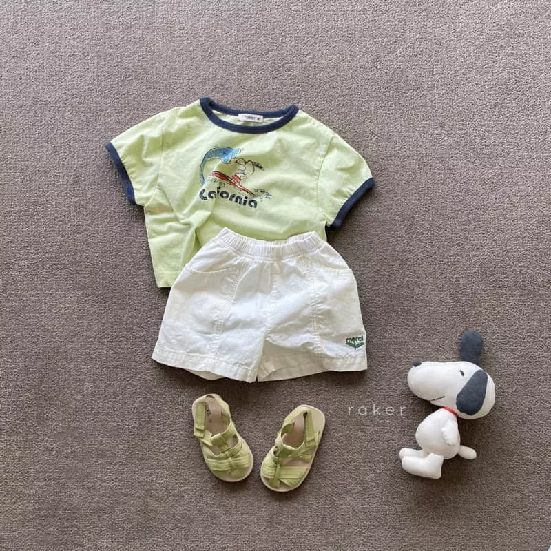 Raker - Korean Children Fashion - #todddlerfashion - Surfing Tee - 4