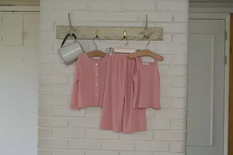 Rica - Korean Children Fashion - #stylishchildhood - Three Top Bottom Set - 12