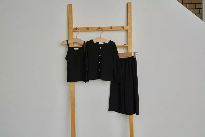 Rica - Korean Children Fashion - #todddlerfashion - Three Top Bottom Set - 10