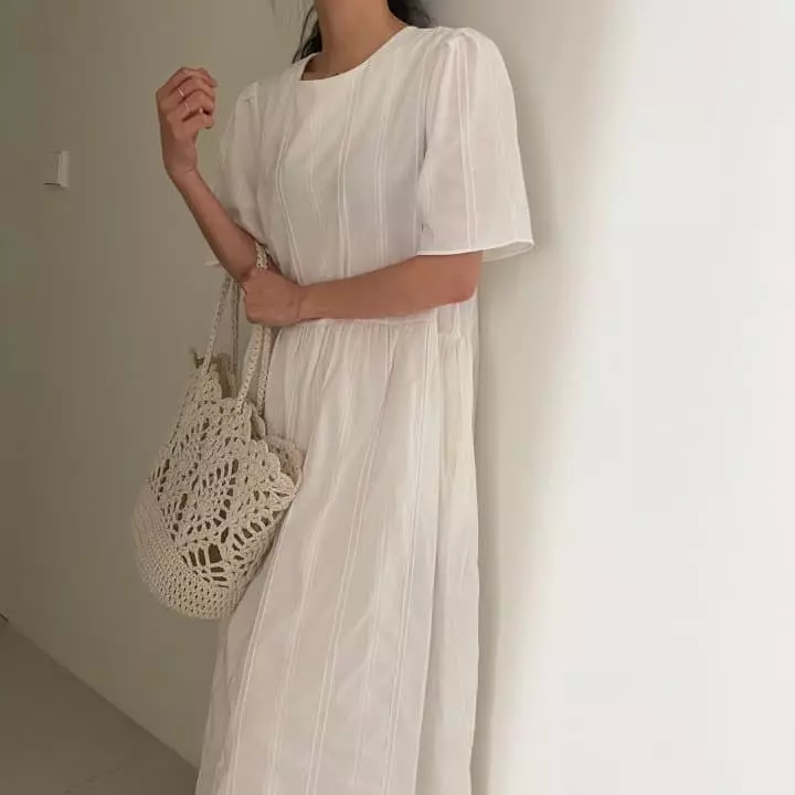 Ripple - Korean Women Fashion - #momslook - Lace One-piece