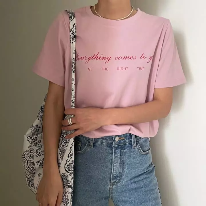 Ripple - Korean Women Fashion - #momslook - To You Tee - 6