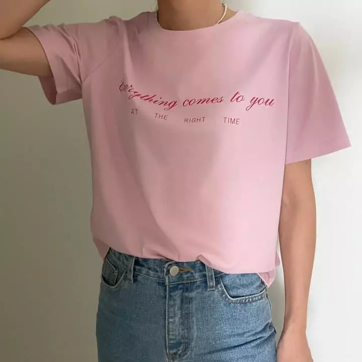 Ripple - Korean Women Fashion - #momslook - To You Tee - 8