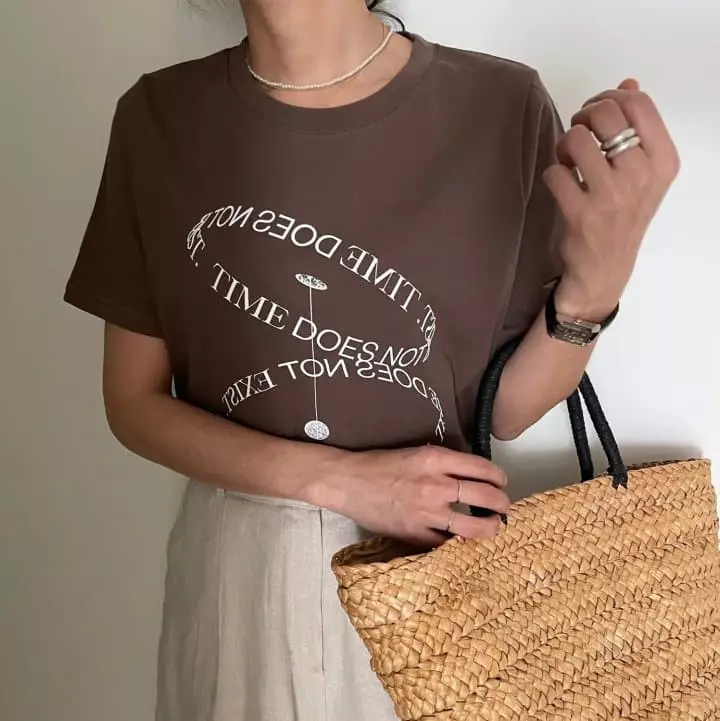 Ripple - Korean Women Fashion - #romanticstyle - Circle Tee