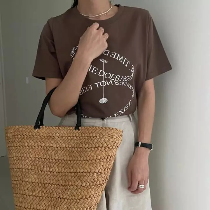 Ripple - Korean Women Fashion - #shopsmall - Circle Tee - 2