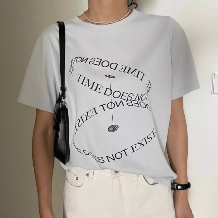 Ripple - Korean Women Fashion - #thatsdarling - Circle Tee - 3