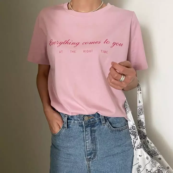 Ripple - Korean Women Fashion - #womensfashion - To You Tee - 7