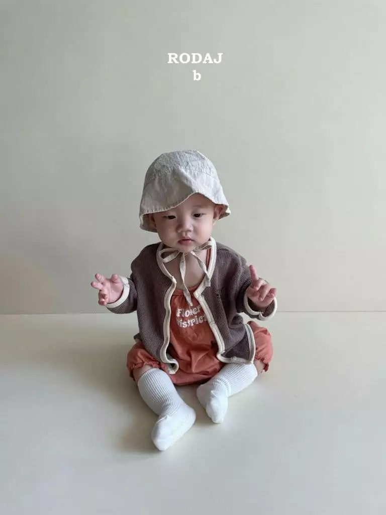 Roda J - Korean Baby Fashion - #babyoutfit - Bebe Little Cardigan