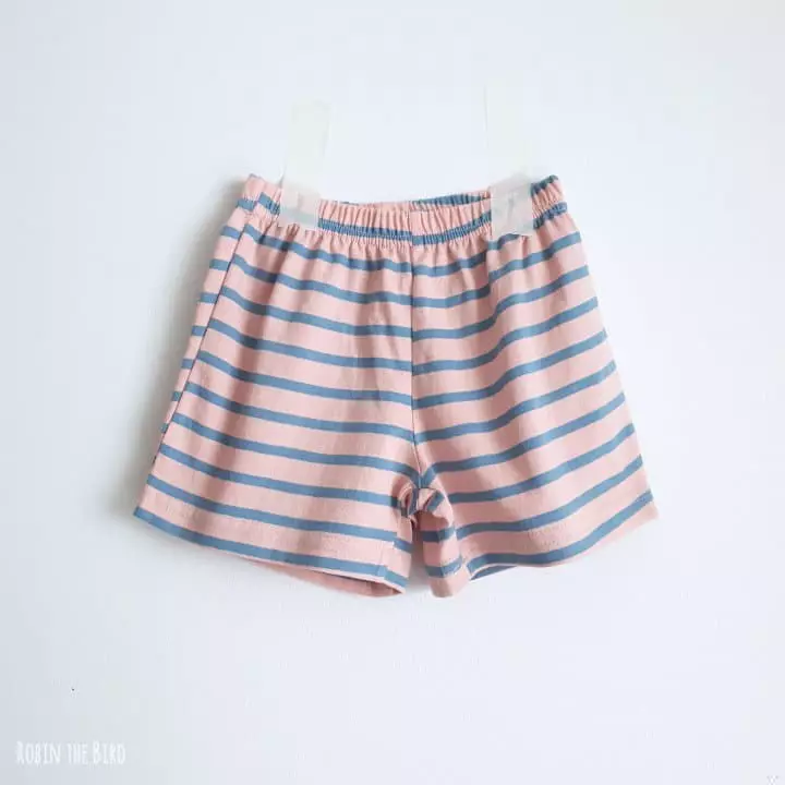 Saerobin - Korean Children Fashion - #Kfashion4kids - Stripes Sleeveless Top Botom Set - 5