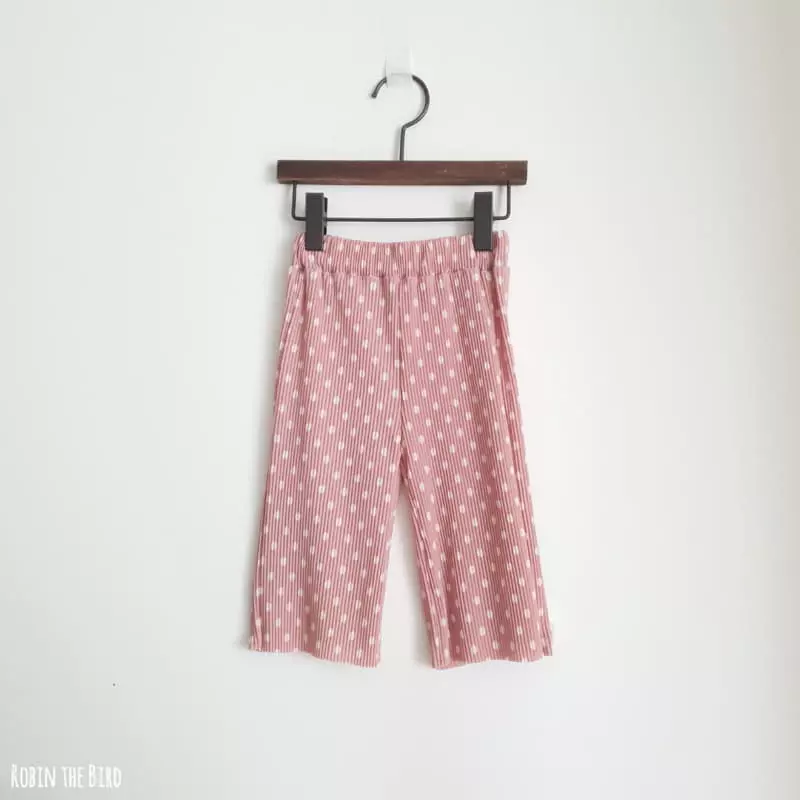Saerobin - Korean Children Fashion - #childofig - Pleats Wrinkle Top Bottom Set - 12