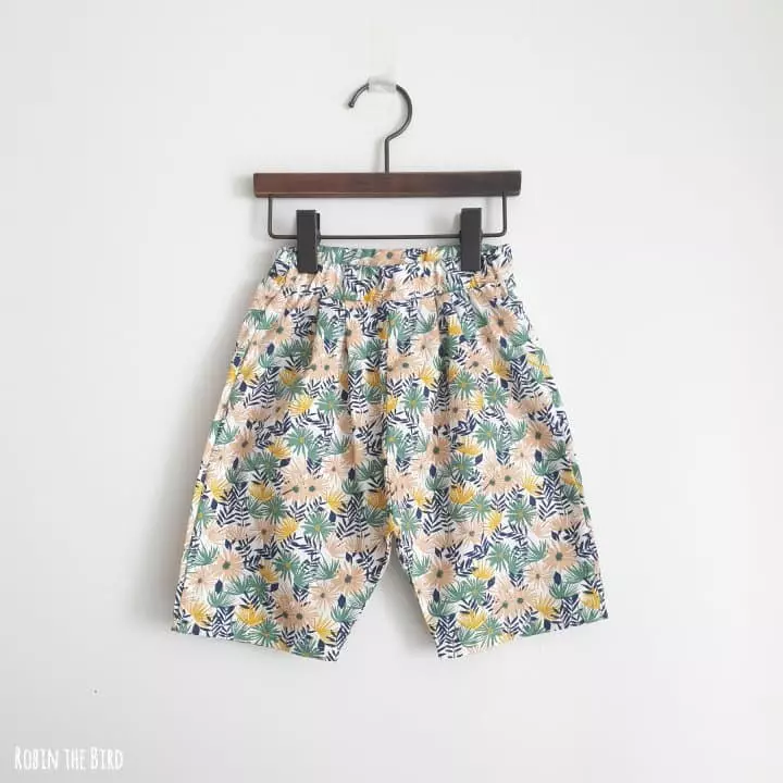 Saerobin - Korean Children Fashion - #childofig - Tropical Baggy Pants