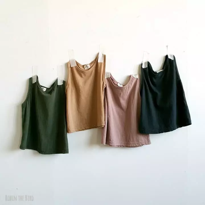 Saerobin - Korean Children Fashion - #discoveringself - Washing Mago Sleeveless
