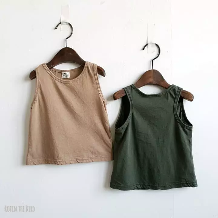 Saerobin - Korean Children Fashion - #fashionkids - Washing Mago Sleeveless - 2