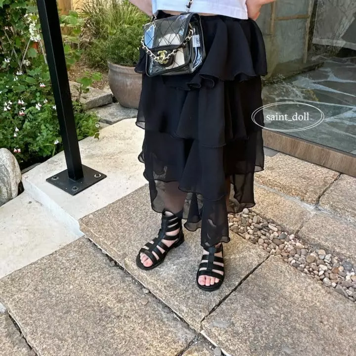 Saint Doll - Korean Children Fashion - #Kfashion4kids - Chiffon Cancan Skirt - 11