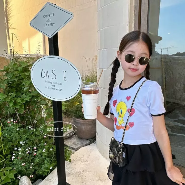 Saint Doll - Korean Children Fashion - #childofig - Twid Tee - 12