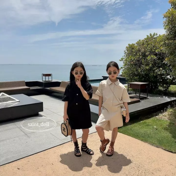 Saint Doll - Korean Children Fashion - #childofig - Bukin Overllas Pants with Mom