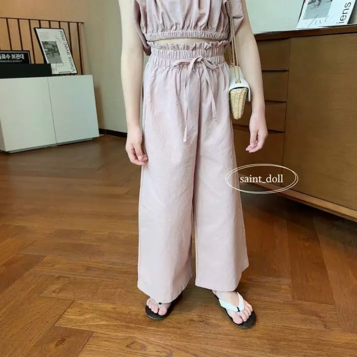 Saint Doll - Korean Children Fashion - #childofig - Rose Wide Pants  - 7