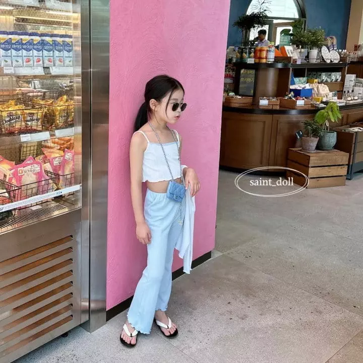 Saint Doll - Korean Children Fashion - #childofig - Lace Sleeveless - 6