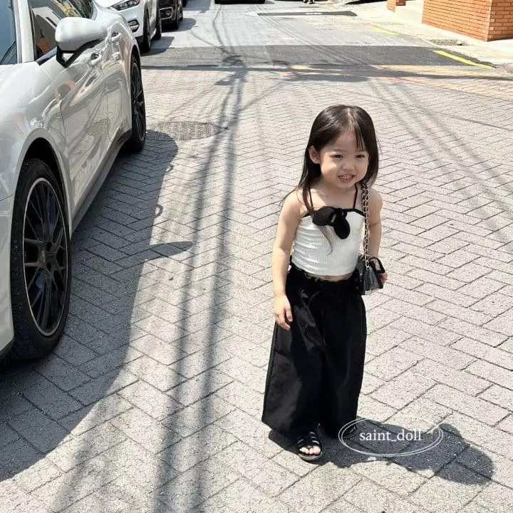 Saint Doll - Korean Children Fashion - #childrensboutique - Ribbon String Sleeveless - 10