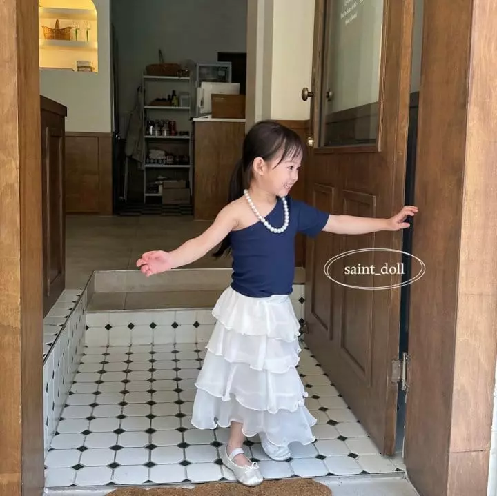 Saint Doll - Korean Children Fashion - #discoveringself - Chiffon Cancan Skirt - 6