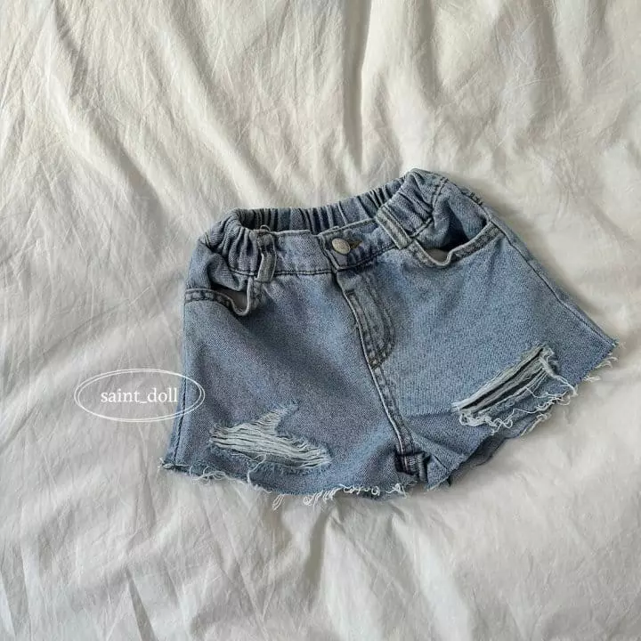 Saint Doll - Korean Children Fashion - #discoveringself - Botton Vintage Shorts - 2