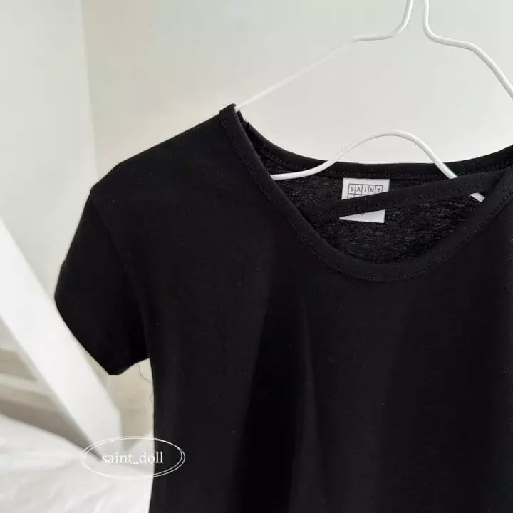 Saint Doll - Korean Children Fashion - #fashionkids - U Neck Stirng Tee - 12