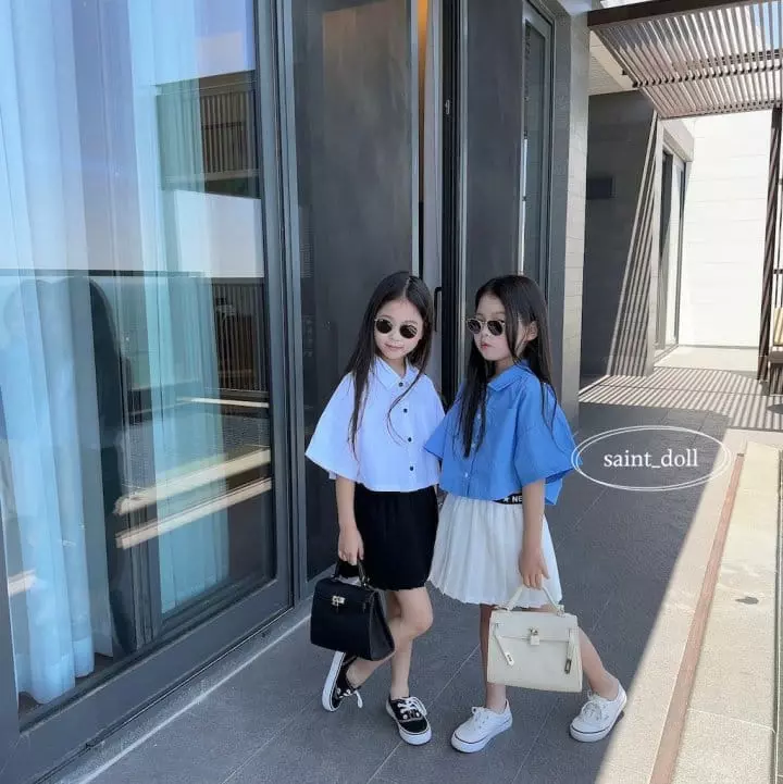 Saint Doll - Korean Children Fashion - #kidsshorts - Pocket Shirt - 2