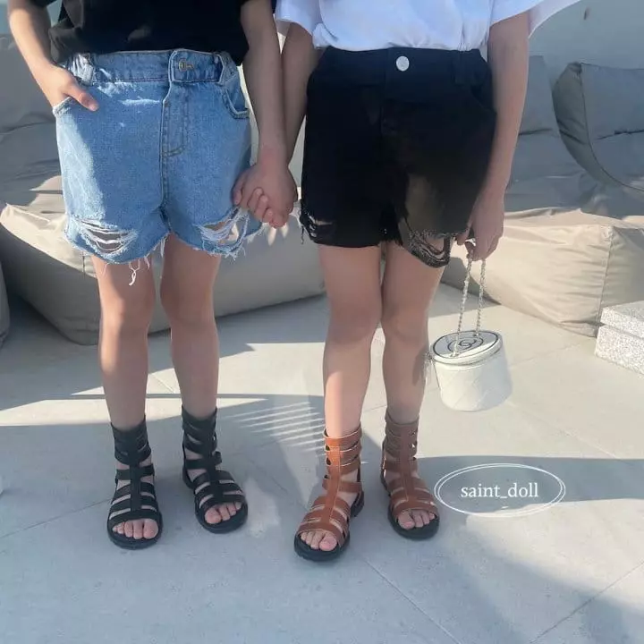 Saint Doll - Korean Children Fashion - #kidsstore - Botton Vintage Shorts - 5