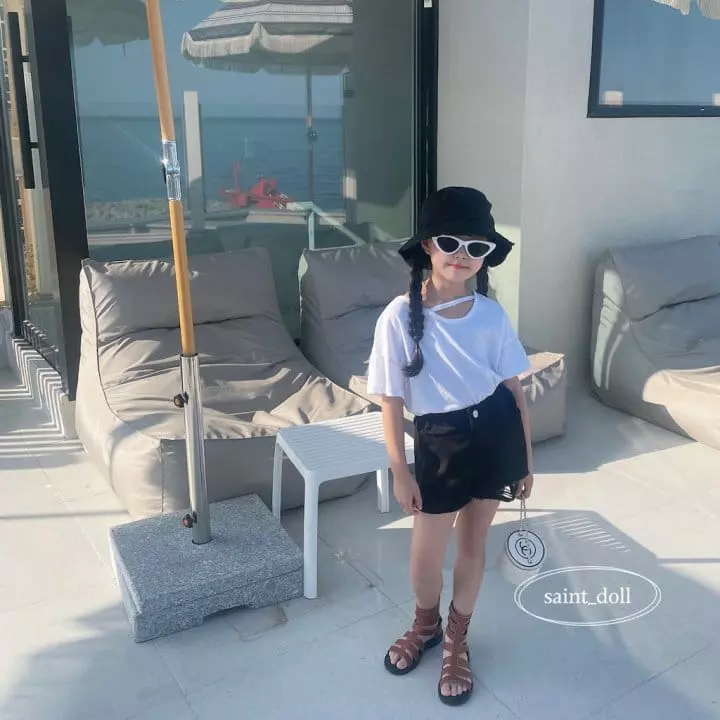 Saint Doll - Korean Children Fashion - #littlefashionista - Botton Vintage Shorts - 8