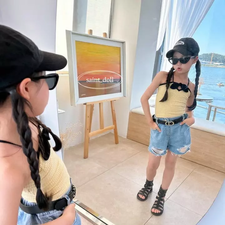 Saint Doll - Korean Children Fashion - #magicofchildhood - Botton Vintage Shorts - 9