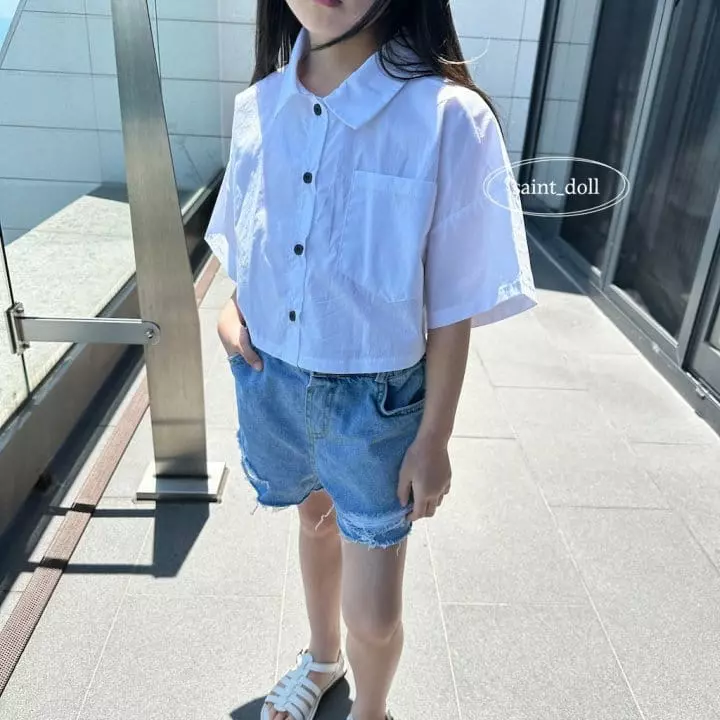 Saint Doll - Korean Children Fashion - #prettylittlegirls - Pocket Shirt - 9