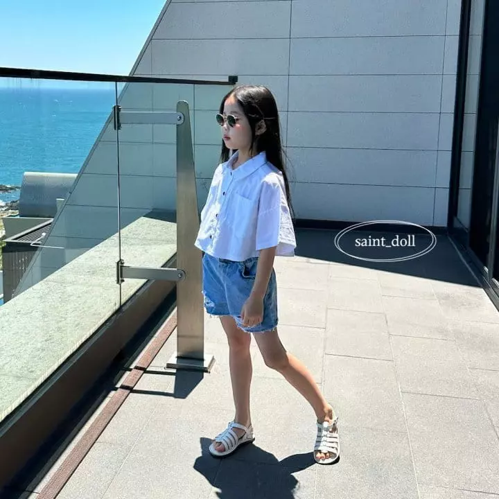 Saint Doll - Korean Children Fashion - #todddlerfashion - Pocket Shirt - 10