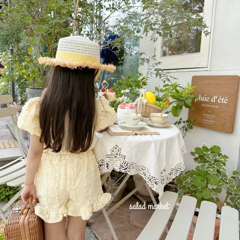 Salad Market - Korean Children Fashion - #Kfashion4kids - Mayo Top Bottom Set - 10