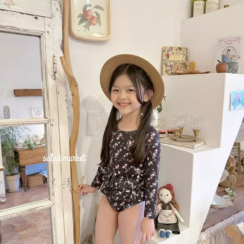 Salad Market - Korean Children Fashion - #Kfashion4kids - Magaret Rashguard - 9