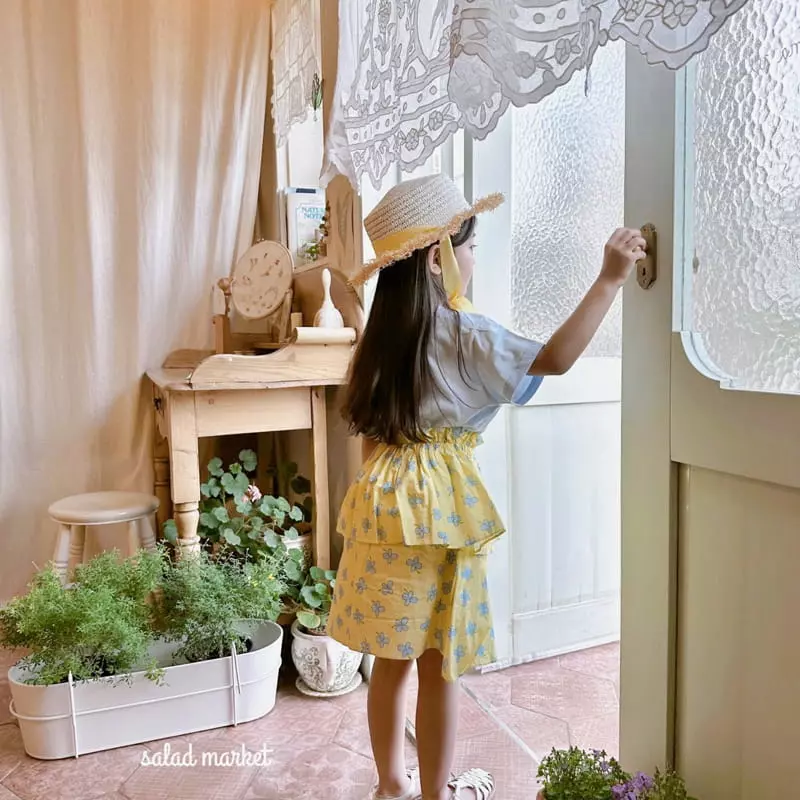 Salad Market - Korean Children Fashion - #childofig - Rose Cancan Skirt - 12