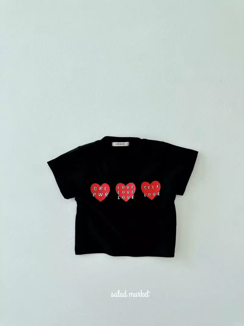 Salad Market - Korean Children Fashion - #childofig - Love Tee - 5