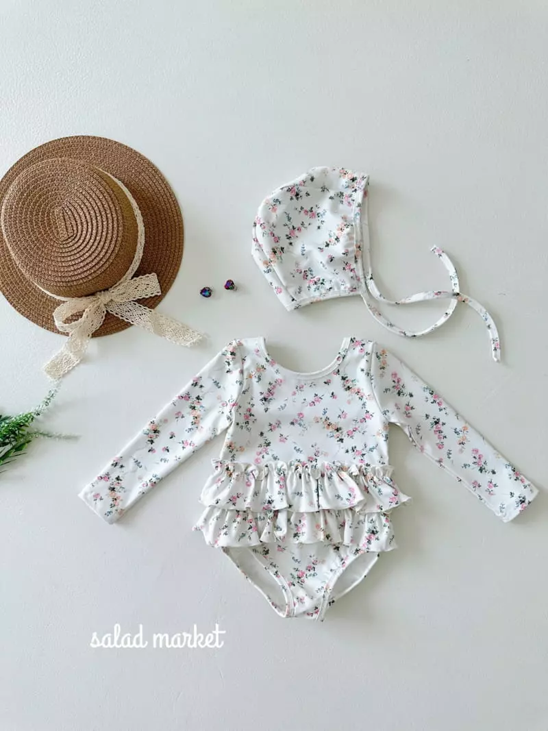 Salad Market - Korean Children Fashion - #childrensboutique - Magaret Rashguard - 2