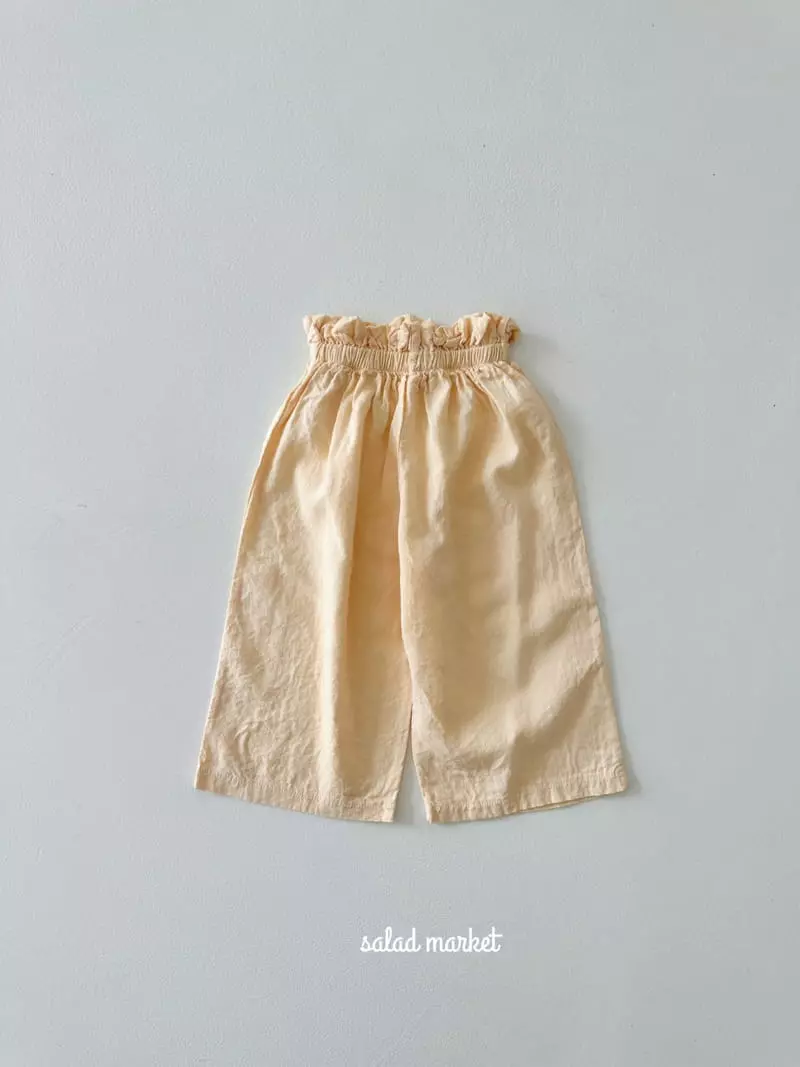 Salad Market - Korean Children Fashion - #designkidswear - Cheese Pants - 4
